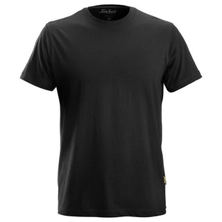 Snickers Workwear Classic T-Shirt – 100% cotton Black front