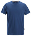 Snickers Workwear Classic T-Shirt – 100% cotton work tee in deep blue

