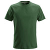 Snickers Workwear Classic T-Shirt – 100% cotton work tee in forest green 

