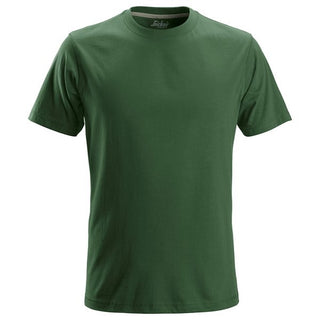 Snickers Workwear Classic T-Shirt – 100% cotton work tee in forest green 

