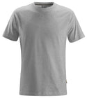 Snickers Workwear Classic T-Shirt – 100% cotton work tee in grey melange

