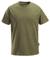 Snickers Workwear Classic T-Shirt – 100% cotton work tee in khaki green

