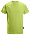 Snickers Workwear Classic T-Shirt – 100% cotton work tee in lime

