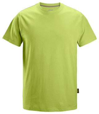 Snickers Workwear Classic T-Shirt – 100% cotton work tee in lime

