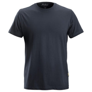 Snickers Workwear Classic T-Shirt – 100% cotton navy front