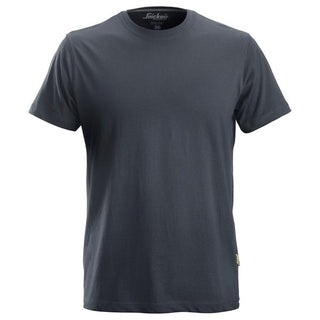 Snickers Workwear Classic T-Shirt – 100% cotton work tee in steel grey