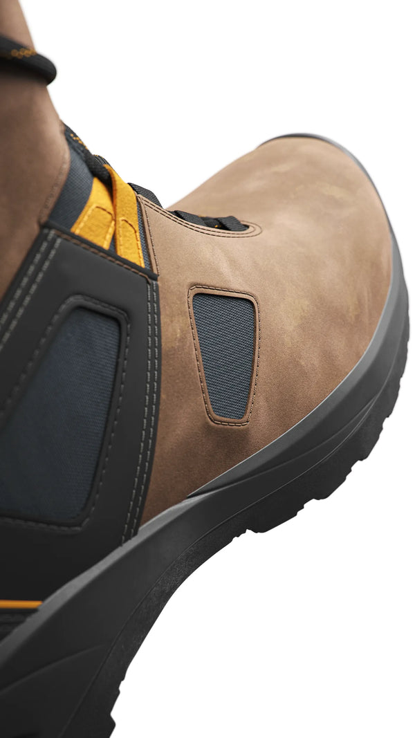 Solid Gear Essence Mid Brown Safety Boot-BROWN