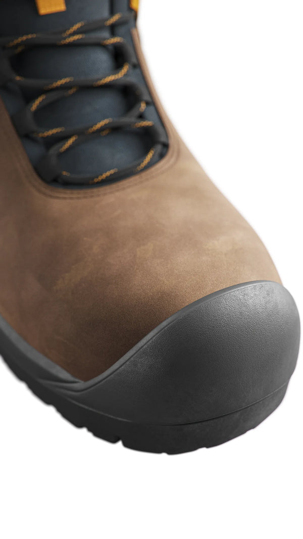 Solid Gear Essence Mid Brown Safety Boot-BROWN
