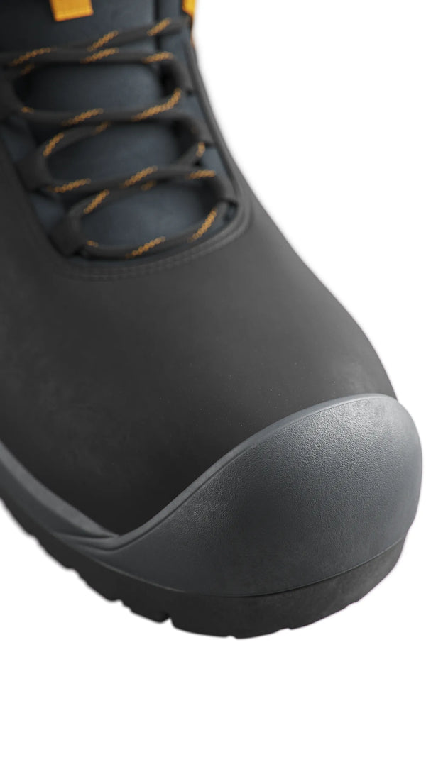 Solid Gear Essence Mid Brown Safety Boot-NAVY