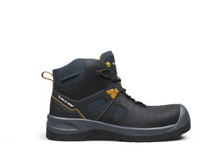 Solid Gear Essence Mid Brown Safety Boot-NAVY