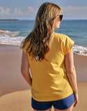 Saltrock Ladies Short Sleeve Celeste T-Shirt-YELLOW