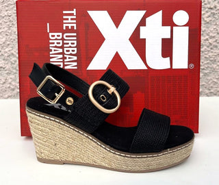 XTI 141412 Sandal-BLACK