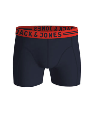 Jack & Jones JACLICHFIELD 3 Pack Boxers -BURGUNDY