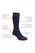 HJHall ProTrek HJ704 Dual Skin Anti Blister Walking Sock