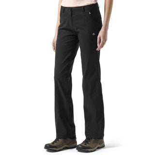 Craghoppers Ladies Kiwi Pro Stretch Trousers CWJ1280 -BLACK - Borderland Muff