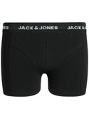 Jack & Jones JACCOLOUR Boys 3 Pack Boxers -BLACK/BLUE