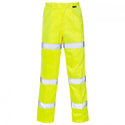 Supertouch Hi Vis 3 Band Trousers -YELLOW