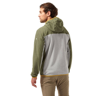 Craghoppers Mens Galway Full Zip Hoody -PARKA GREEN