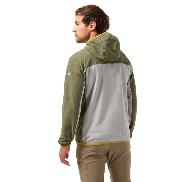 Craghoppers Mens Galway Full Zip Hoody -PARKA GREEN