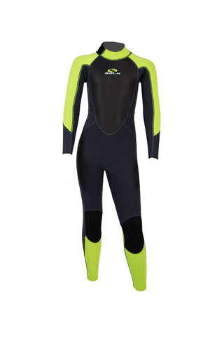 SOLA Kids Storm 3/2mm Wetsuit -GRAPHITE GREEN