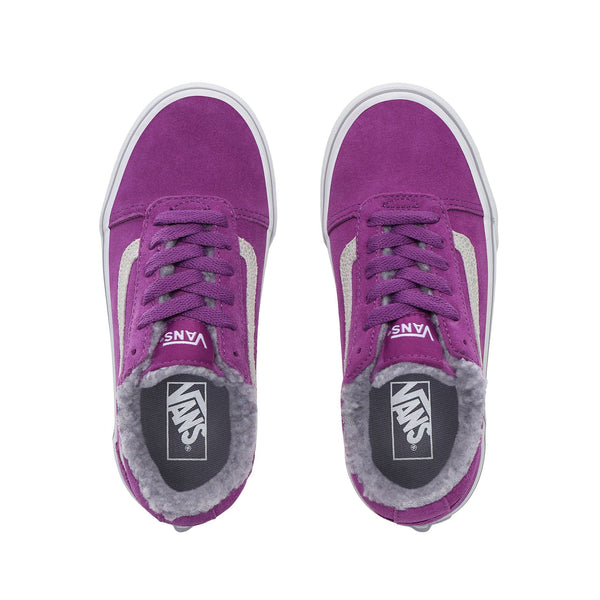 VANS Kids Ward Shoe -DEWBERRY