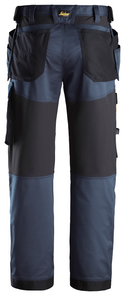 Snickers 6251 Allround Stretch Work Trousers Standard Fit - Regular Leg -NAVY/BLACK