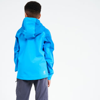 Dare2B Kids In The Lead Waterproof Jacket -PETROL BLUE