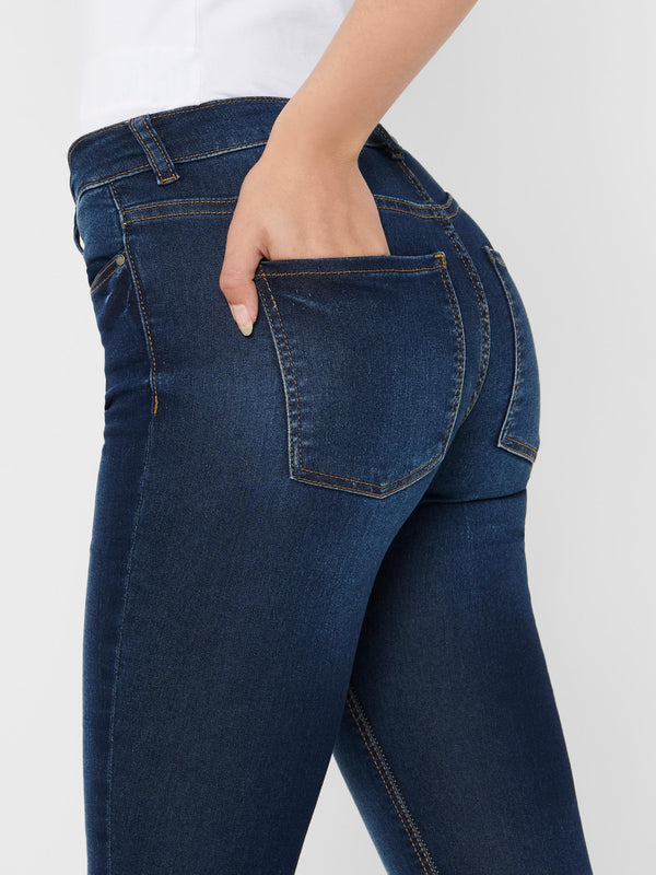 Jacqueline De Yong NEWNIKKI Regular Waist Skinny Fit Jeans -MID WASH