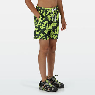 Regatta Kids Skander II Swim Shorts -RACING GREEN