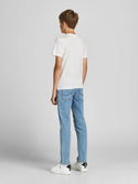 Jack & Jones JJCROSS Boys Tee -CLOUD DANCER - Borderland Muff