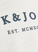 Jack & Jones JJCROSS Boys Tee -CLOUD DANCER