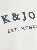 Jack & Jones JJCROSS Boys Tee -CLOUD DANCER - Borderland Muff