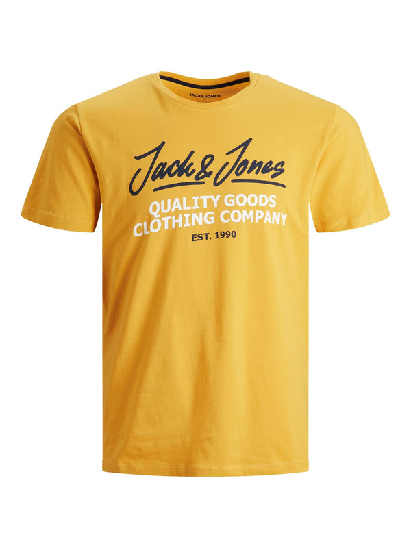 Jack & Jones JJHERRO Boys Tee -GOLD