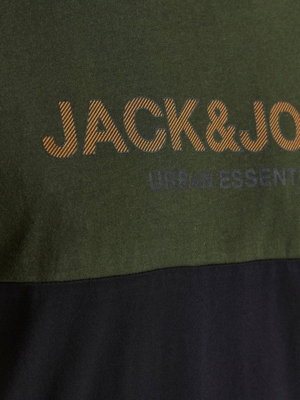 Jack & Jones JJEURBAN Tee -FOREST NIGHT