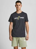 Jack & Jones JCOCONNOR Tee -BLACK