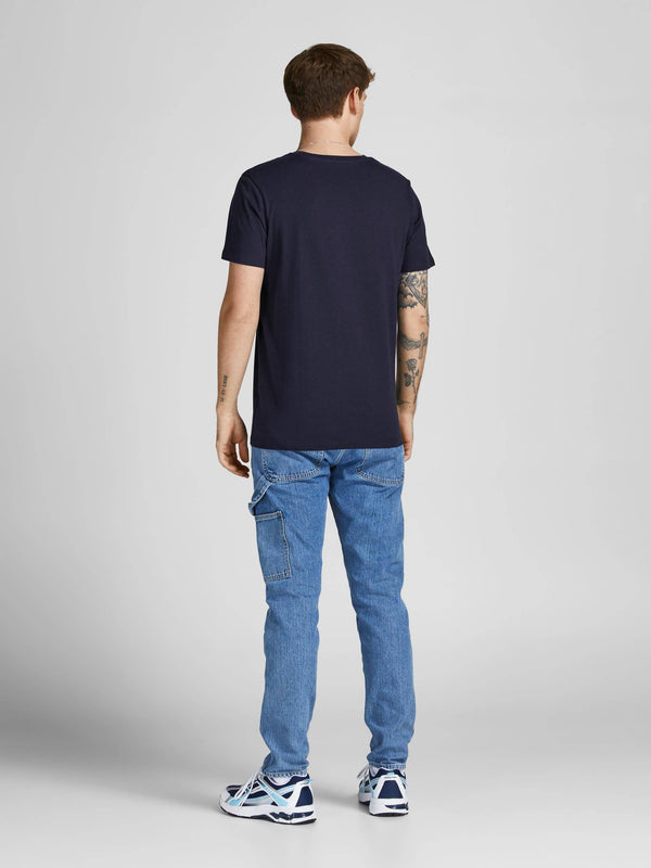 Jack & Jones JCOJAKE Tee -NAVY BLAZER