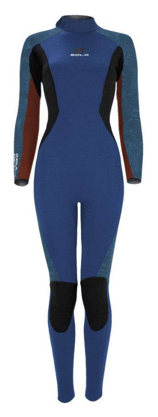 SOLA Ladies Star 5/4mm Wetsuit -BLUE (8, 16 only)