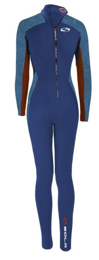 SOLA Ladies Star 5/4mm Wetsuit -BLUE (8, 16 only)