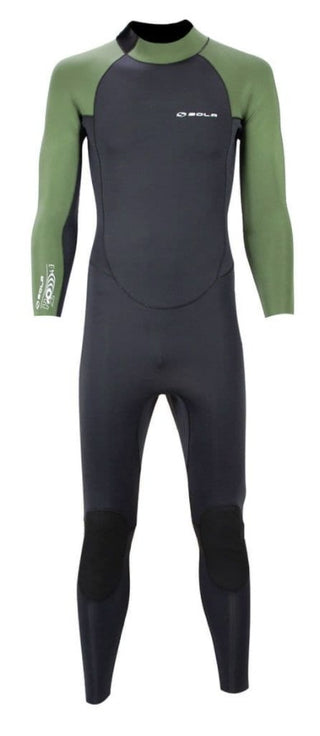 SOLA Mens H2O 4/3mm Wetsuit -BLACK