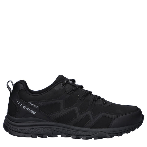 Hi Tec Mens Stinger Waterproof Shoe -BLACK/BLACK