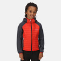 Regatta Kids Kielder V Hybrid Jacket -FIERY RED