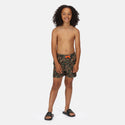Regatta Boys Skander II Swim Shorts -GRAPE LEAF
