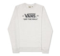 VANS Mens OTW Sweatshirt -WHITE MELANGE (S, M only)