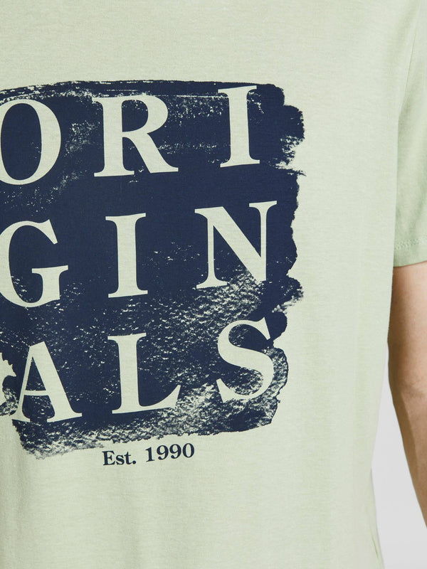 Jack & Jones JORFLOWER Tee -GREEN