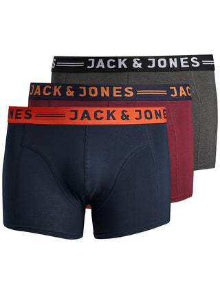 Jack & Jones JACLICHFIELD Plus Size Trunks -BURGUNDY