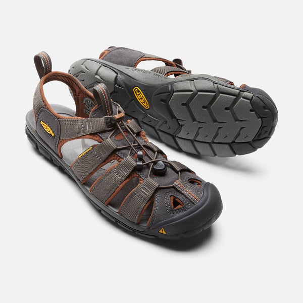 KEEN Mens Clearwater CNX Sandal -RAVEN