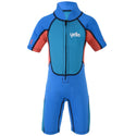 Yello Kids Puffer Fish Shortie Wetsuit (Ages 1-4) -BLUE (Age 4 only)
