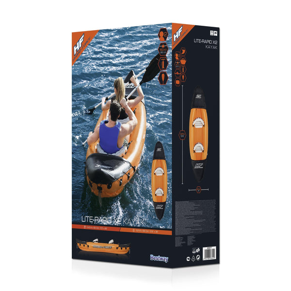 Hydro Force Lite Rapid 2 Person Inflatable Kayak