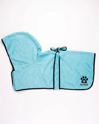 Saltrock Downpaw Dog Towel Coat -TURQUOISE