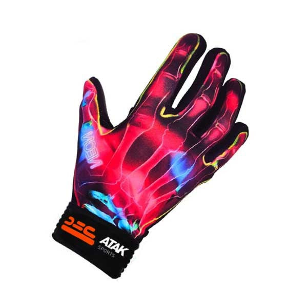 ATAK Adults Neon Sports Gloves -NEON PINK